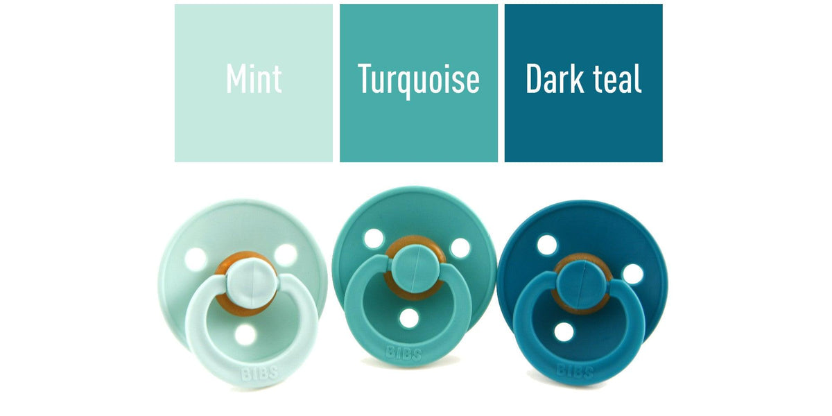 Bibs Original | Suces en caoutchouc naturel | Duo Dark Teal - Bibs